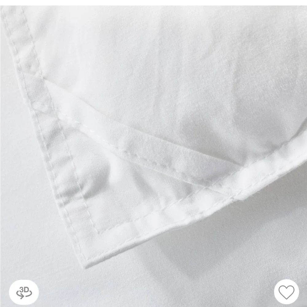 Casaluna F/Q Premium All Season Premium Down Alternative White Comforter